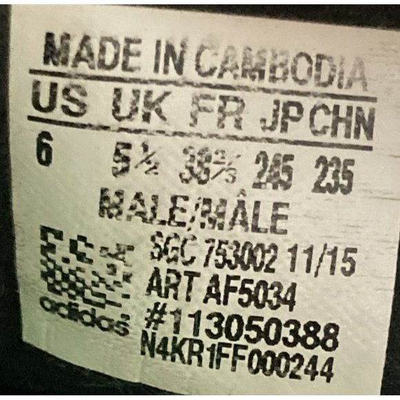 Adidas youth size 6 Green Pink Lightweight Design Soccer Cleats sneaker shoes - Picture 8 of 8